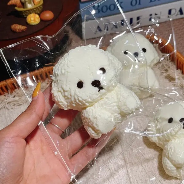 [BUNJANG] Handmade "Mallyi" Dog Plush Toy / 강아지 수제 말랑이 새상품