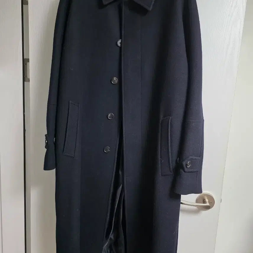 [BUNJANG] MAMAGARI Sottien Coat Dark Navy / 마마가리 수티앵 코트 다크네이비 50