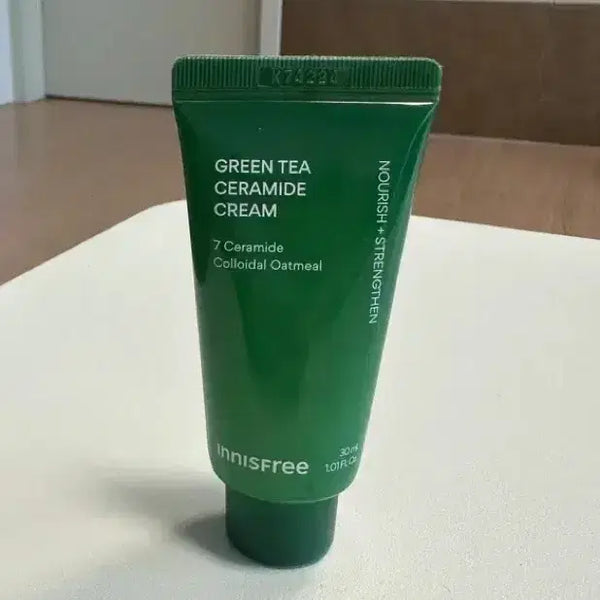 [BUNJANG] Innisfree Green Tea Ceramide Cream 30ml / 이니스프리 그린티 세라마이드 크림 30ml