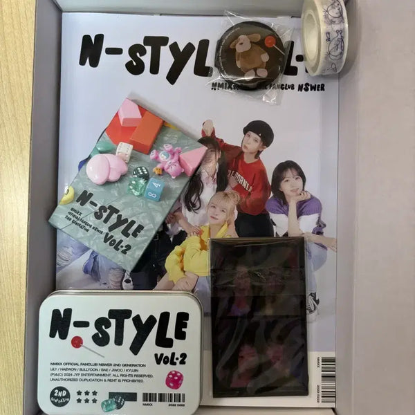 [BUNJANG] NMIXX Fanclub Album + Photocard / 엔믹스 팬클럽 앨범 + 포카