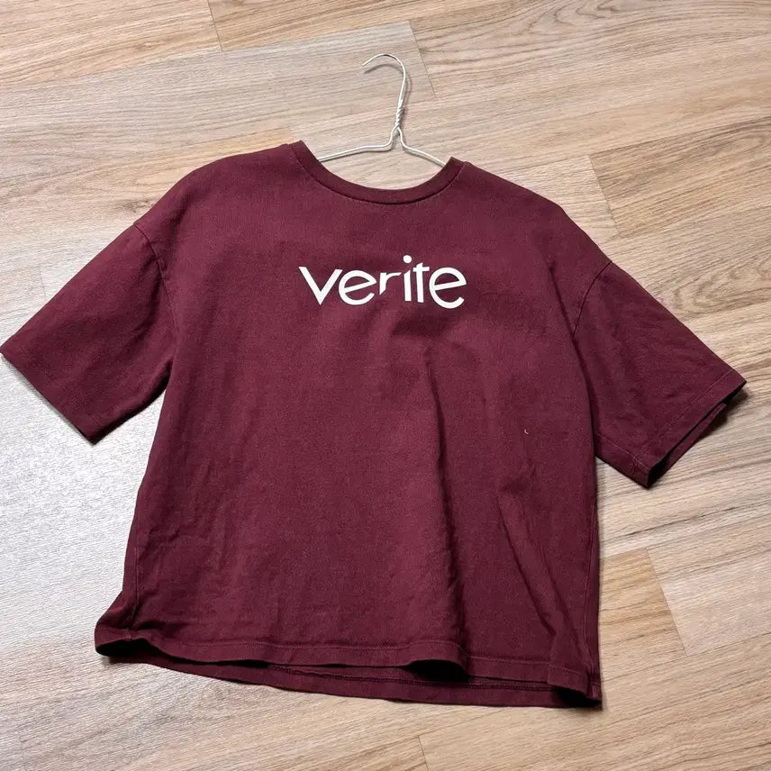 [BUNJANG] Wine Short Sleeve T-Shirt / 와인 티셔츠 반팔
