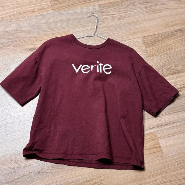 [BUNJANG] Wine Short Sleeve T-Shirt / 와인 티셔츠 반팔