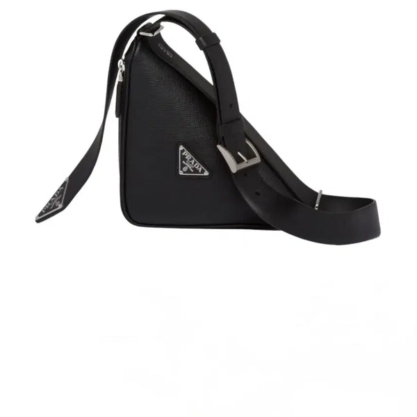 [BUNJANG] Prada Saffiano Triangle Belt Bag (2VL039) / 프라다 사피아노 삼각 벨트백 (2VL039)