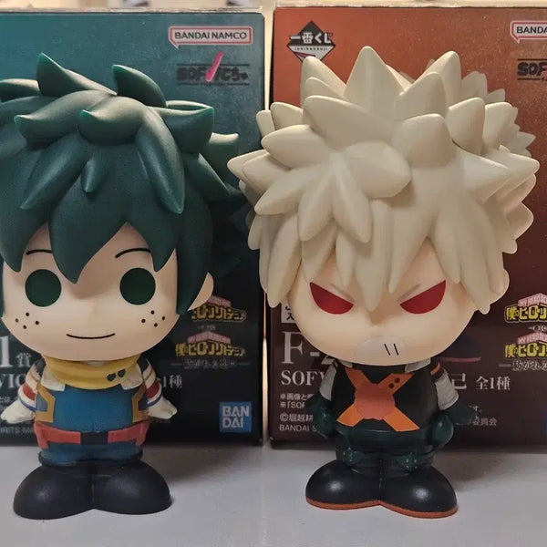 [BUNJANG] My Hero Academia Ichiban Kuji Sofubi Bakugo & Midoriya Bundle Set / (일괄) 제일복권 히로아카 소프비  바쿠고 미도리야 일괄