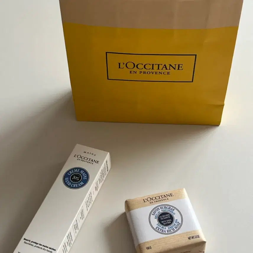 [BUNJANG] L'Occitane Shea Butter Hand Cream 75ml & Soap Set / 록시땅 시어버터 핸드크림 75ml & 비누 세트