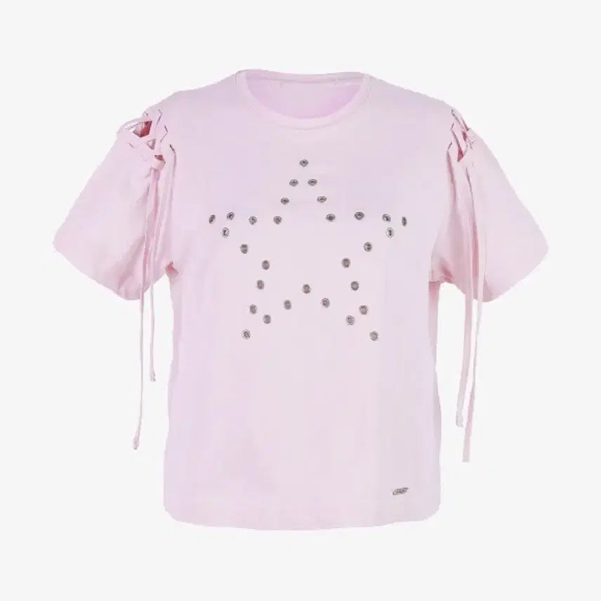 [BUNJANG] SERIC Eyelet T-Shirt / 세릭 아일릿 티셔츠