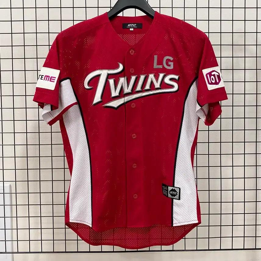 [BUNJANG] LG Twins Lee Dong-hyun Summer Christmas Marked Baseball Jersey (Size L) / <L> LG 트윈스 썸머 크리스마스 이동현 마킹 유니폼