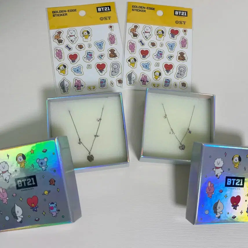 [BUNJANG] BTS BT21 RJ & TATA Collaboration Bracelet Bundle / bts bt21 방탄소년단 OST 팔찌 RJ 알제이 TATA 타타