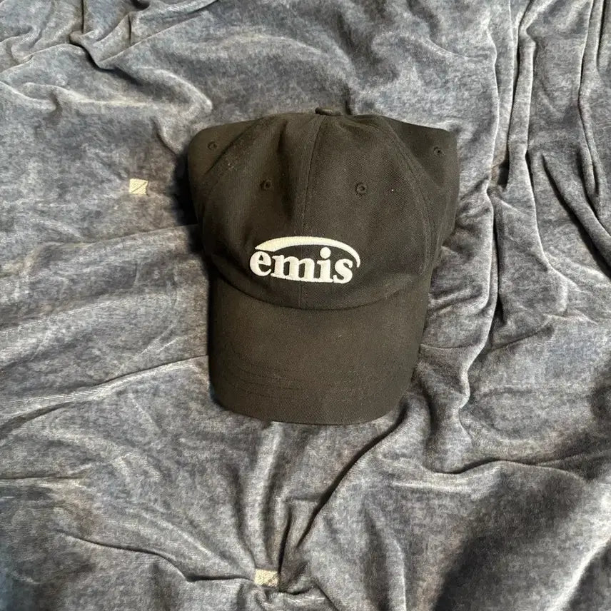 [BUNJANG] Emis New Logo Cap Black / 이미스 뉴 로고 이미스 캡 블랙