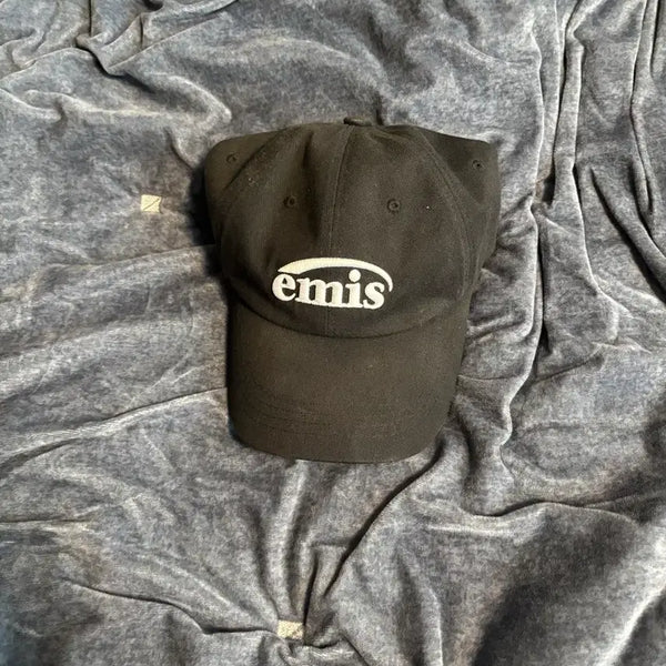 [BUNJANG] Emis New Logo Cap Black / 이미스 뉴 로고 이미스 캡 블랙