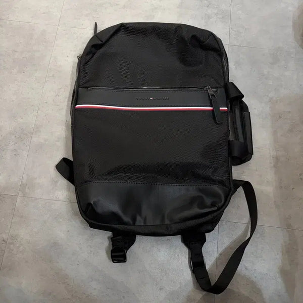 [BUNJANG] Tommy Hilfiger 1985 Travel Backpack / OS 타미힐피거 블랙 1985 트래블 백팩