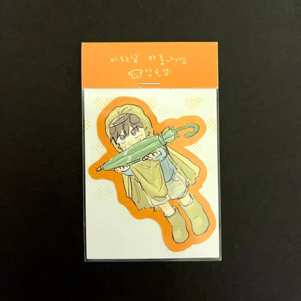 [BUNJANG] Garbage Time Kaptah Geogoma Character Stickers / 가비지타임 갑타 고고마님 지상고 기상호 스티커 굿즈 특전