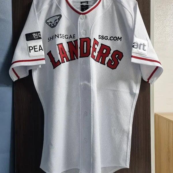 [BUNJANG] SSG Landers 2022 Season Home Authentic Uniform (Kim Kwang-hyun, Size L) / 22시즌 SSG 랜더스 홈 어센틱 유니폼