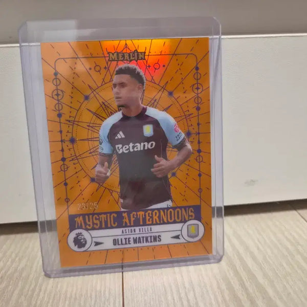 [BUNJANG] Topps Merlin Ollie Watkins Aston Villa Insert Limited Edition 25 / Topps 멀린 아스톤빌라 올리 왓킨스 인서트 25한정