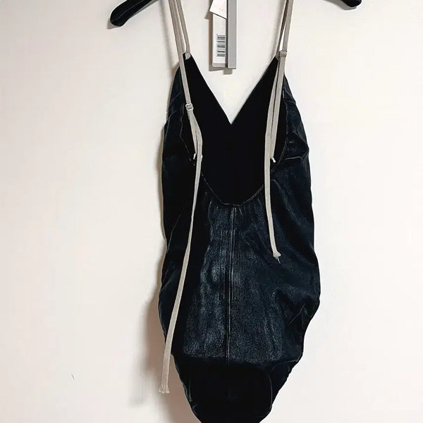 [BUNJANG] Rick Owens Sally Top Lambskin Black Size 38 / 릭오웬스  SALLY TOP(새제품,38사이즈)램스킨블랙