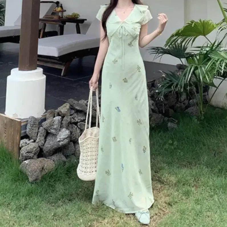 [BUNJANG] Goallure One-Piece Dress - Medium / 그올레 원피스-M