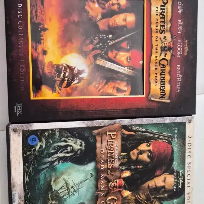 [BUNJANG] Pirates of the Caribbean: Dead Man's Chest 2-Disc Special Edition DVD / 캐리비안의 해적 2편 2디스크 스페셜 에디션 DVD