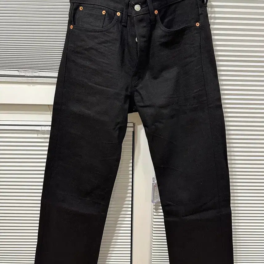 [BUNJANG] RRL Vintage 5-Pocket Black-on-Black Denim (31/30) / RRL 빈5포 블랙온블랙 31/30
