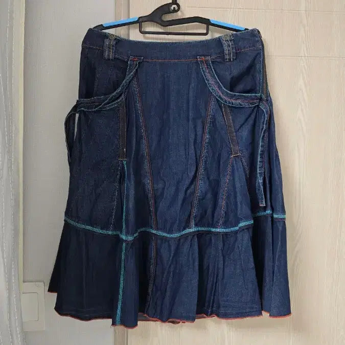 [BUNJANG] Cotton Denim Skirt Spring/Summer Thin Material / 면 데님스커트 얇은소재 28~29 봄여름용