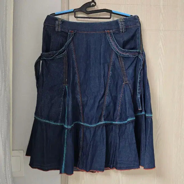 [BUNJANG] Cotton Denim Skirt Spring/Summer Thin Material / 면 데님스커트 얇은소재 28~29 봄여름용
