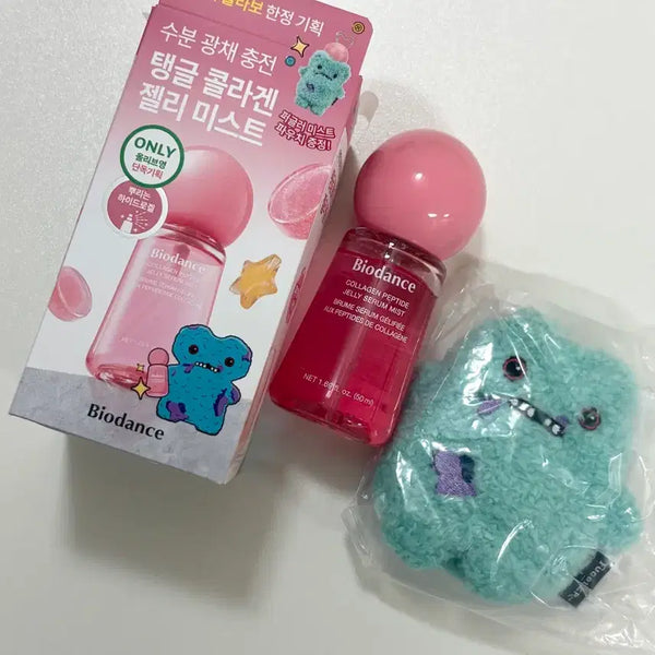 [BUNJANG] Biodance Collagen Jelly Mist with Puggle Pouch Limited Edition / 바이오던스 콜라겐 젤리 미스트 (+퍼글러 파우치)