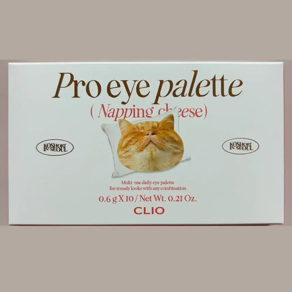 [BUNJANG] Clio Pro Eye Palette 19 Napping Cheese / (새상품) 클리오 낮잠자는 치즈