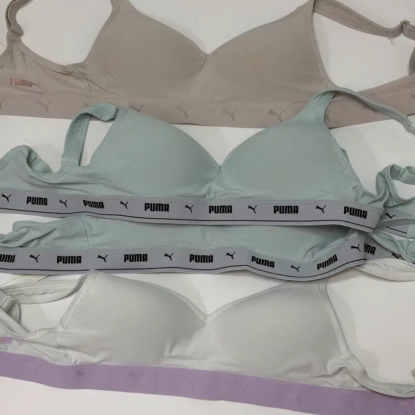 [BUNJANG] Puma Bra Set Underwear 6 Pieces / 푸마 브라 세트 속옷 6종