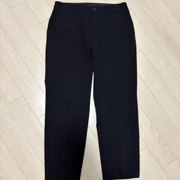 [BUNJANG] Black Summer Slacks / 블랙 여름 슬랙스