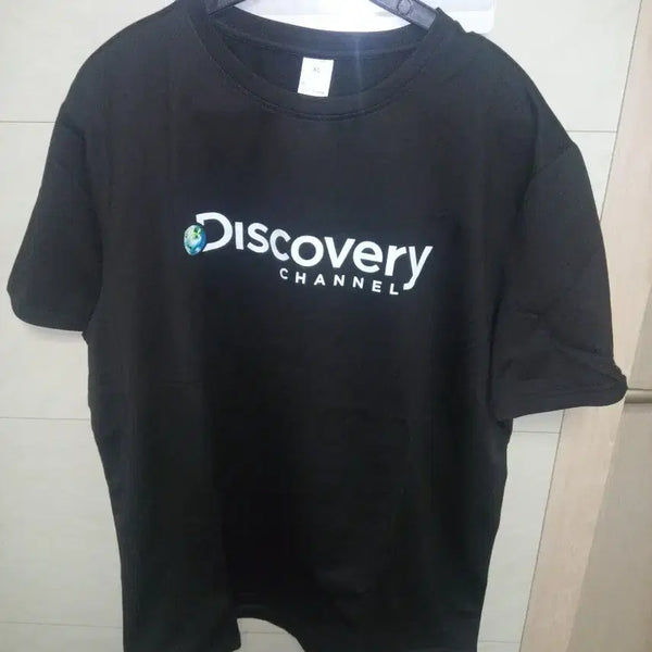 [BUNJANG] Discovery Channel Black T-Shirt XL / 디스커버리 채널 반팔티 블랙 XL 새상품