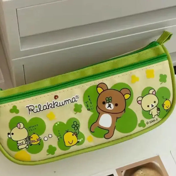 [BUNJANG] Rilakkuma Clover Pencil Case / 리락쿠마클로버필통
