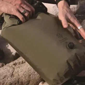 [BUNJANG] 15L Waterproof Dry Bag & Wash Bag - Olive / 15L 방수가방, 드라이백, 손빨래가방, 캠핑용 물탱크 판매합니다.(올리