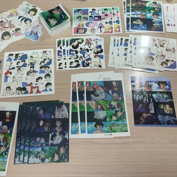[BUNJANG] Studio Ghibli Princess Mononoke Goods Bundle Set / [일괄] 지브리 원령공주(모노노케히메) 굿즈 모음