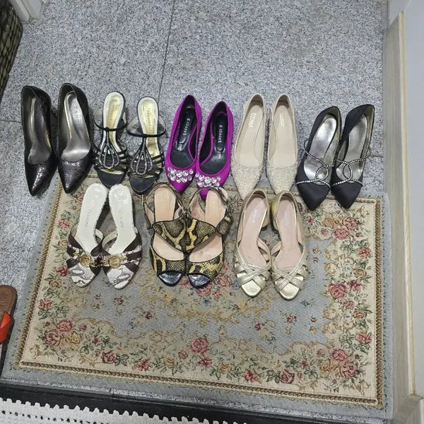 [BUNJANG] Women's Shoe Bundle - 8 Pairs / 여성 구두 세트 10켤래 얼릉데리고 가세요