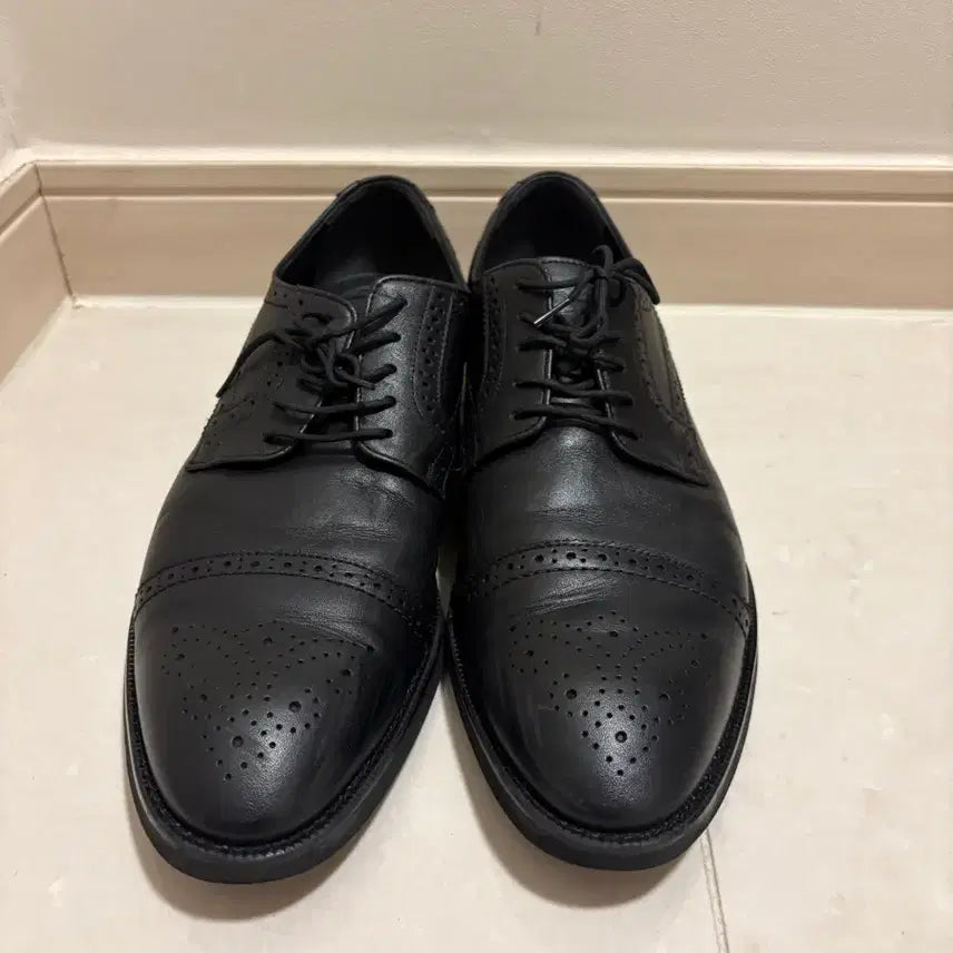 [BUNJANG] Soda Rockport Men's Wingtip Oxford Shoes Black / 남성 윙팁 슈즈 검정색, 소다 락포트 구두