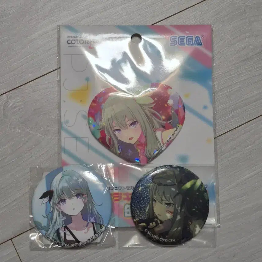 [BUNJANG] Project Sekai Nene Jojotown Ribadori Heart Can Badge / 프세카 네네 조조타운 리바도리 하트 캔뱃지