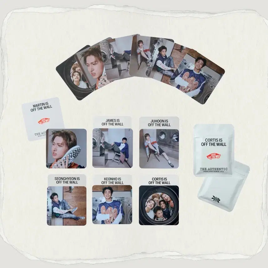 [BUNJANG] Vans x Courtris Photocard Full Package / 코르티스X반스 포토카드 풀패키지