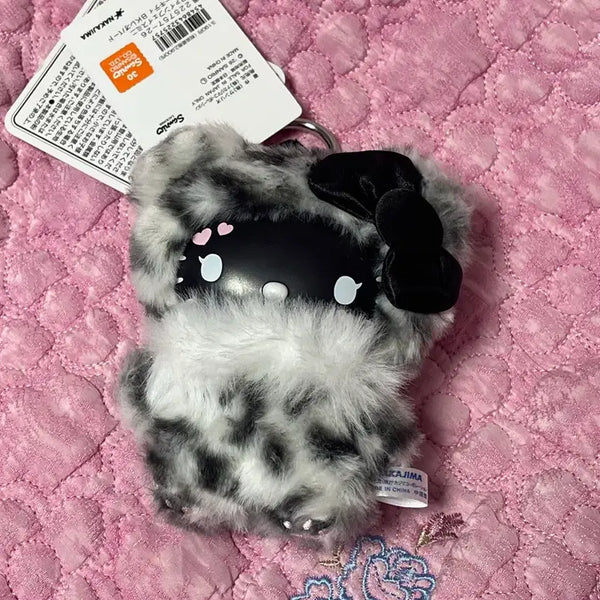 [BUNJANG] Sanrio Hello Kitty Nakajima Fine Face Leopard Keychain Mascot / 산리오 헬로키티 나카지마 파인페이스 레오파드 키링 마스코트