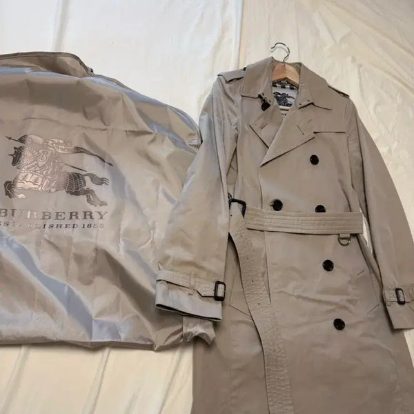 [BUNJANG] Burberry Kensington Trench Coat Beige / 버버리 켄싱턴 트렌치코트