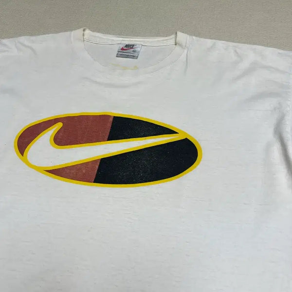 [BUNJANG] Nike 90s Vintage USA Oval Swoosh T-Shirt XL / 90s 빈티지 나이키 오발스우시 프린팅티셔츠 XL