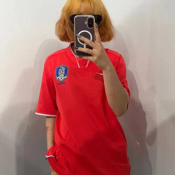 [BUNJANG] Nike Korea National Football Team 2008-2010 Home Short Sleeve Jersey (Size L) / L 나이키 국대 08-10 축구국대 홈 유니폼 반팔