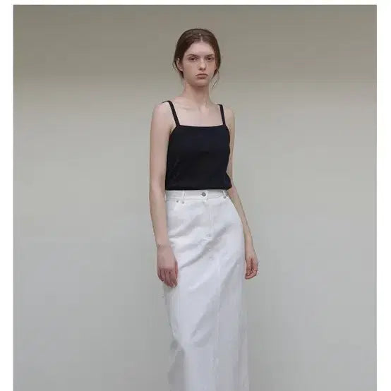 [BUNJANG] Around You Cotton Maxi Skirt / 어라운드율 코튼 맥시 스커트_s