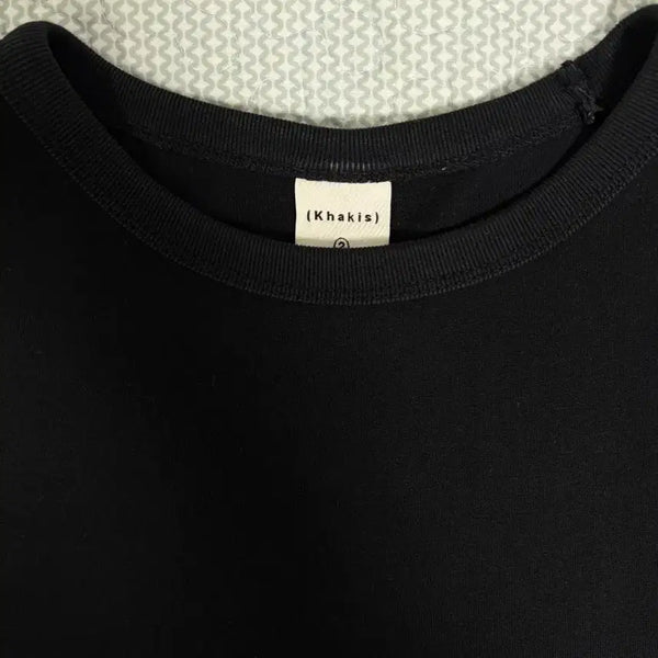 [BUNJANG] Khakis 2-Pack Black Pocket Short Sleeve T-Shirt / Khakis 2-pack Pocket S/S Tee Black