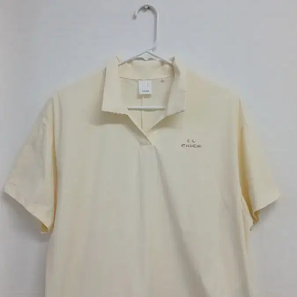 [BUNJANG] Eider Yellow Short-Sleeve Polo T-Shirt / 아이더 반팔 카라티 옐로우