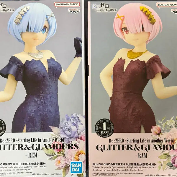 [BUNJANG] Re:Zero GLITTER&GLAMOURS Rem/Ram Figure Set / Re: 제로 GLITTER&GLAMOURS 렘/람 피규어