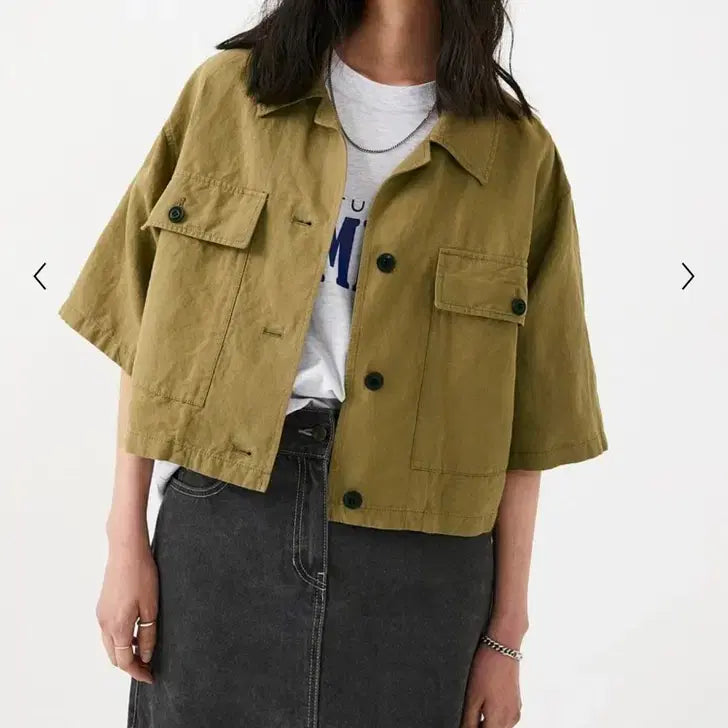 [BUNJANG] Studio Tomboy Two Pocket Shirt Jacket / 스튜디오톰보이 투포켓 셔켓