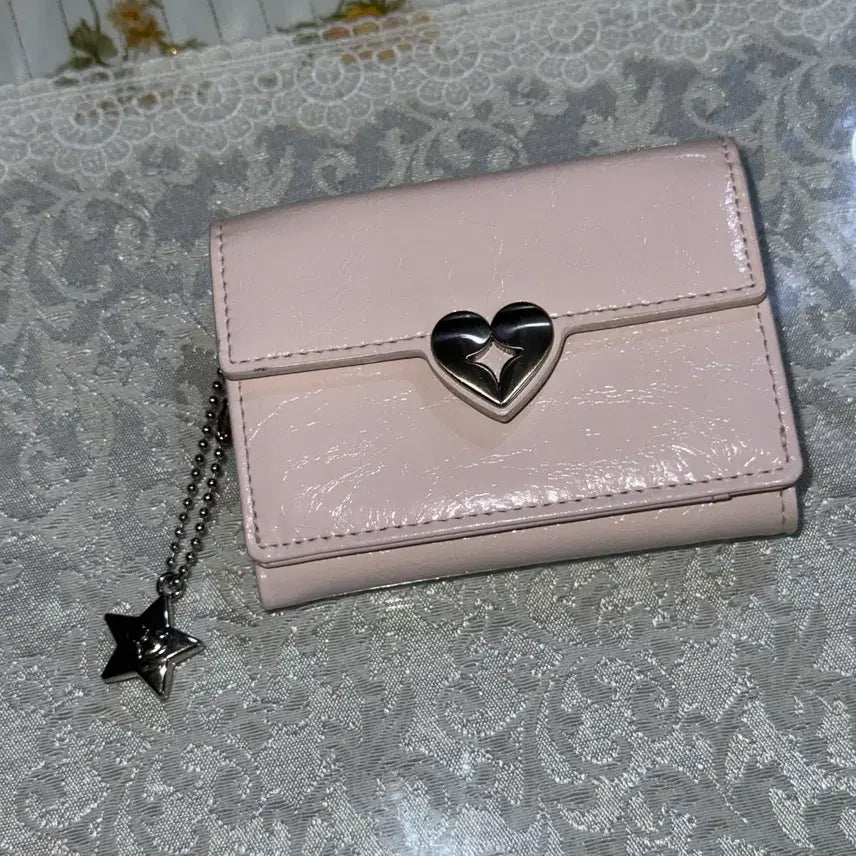 [BUNJANG] Fennec Hearty Star Keyring Wallet / 페넥 HEARTY STAR KEYRING WALLET 하트 키링 지갑