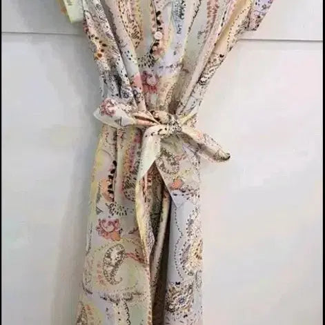 [BUNJANG] Zara Paisley Pattern Long Dress L / 자라 패턴 롱 원피스L