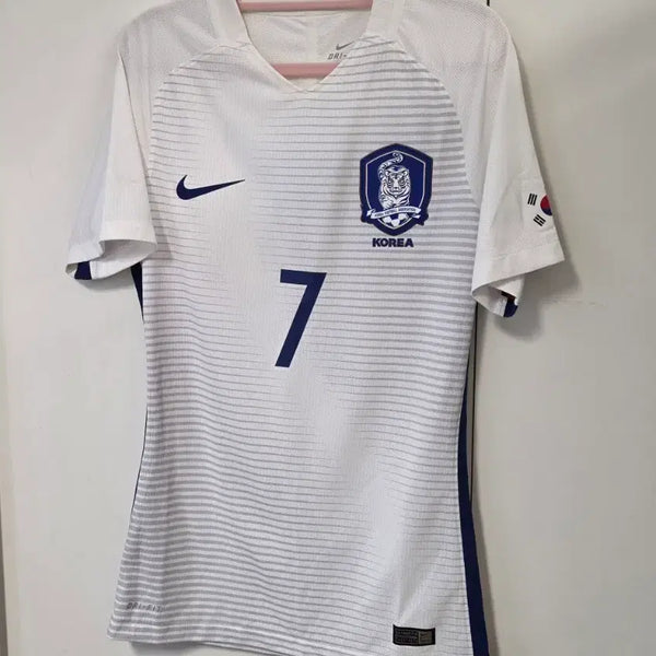 [BUNJANG] Nike South Korea 2016-2018 Player Issue Away Football Jersey M / 나이키 16-18 대한민국 어웨이 선수지급용 유니폼 M