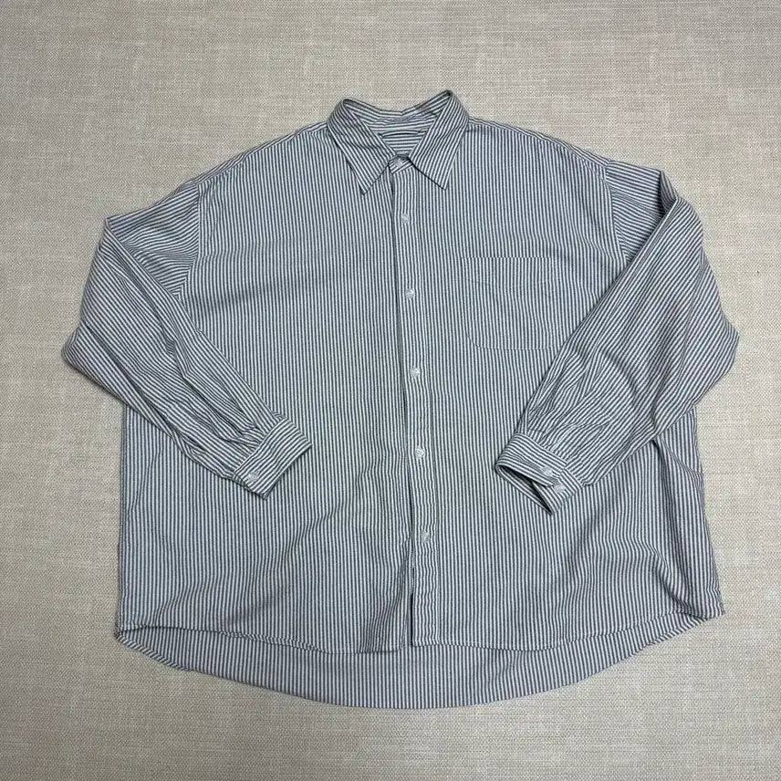 [BUNJANG] Beslow Overfit Stripe Shirt M / [M] 비슬로우(슬로우보이) 오버핏 스트라이프 셔츠