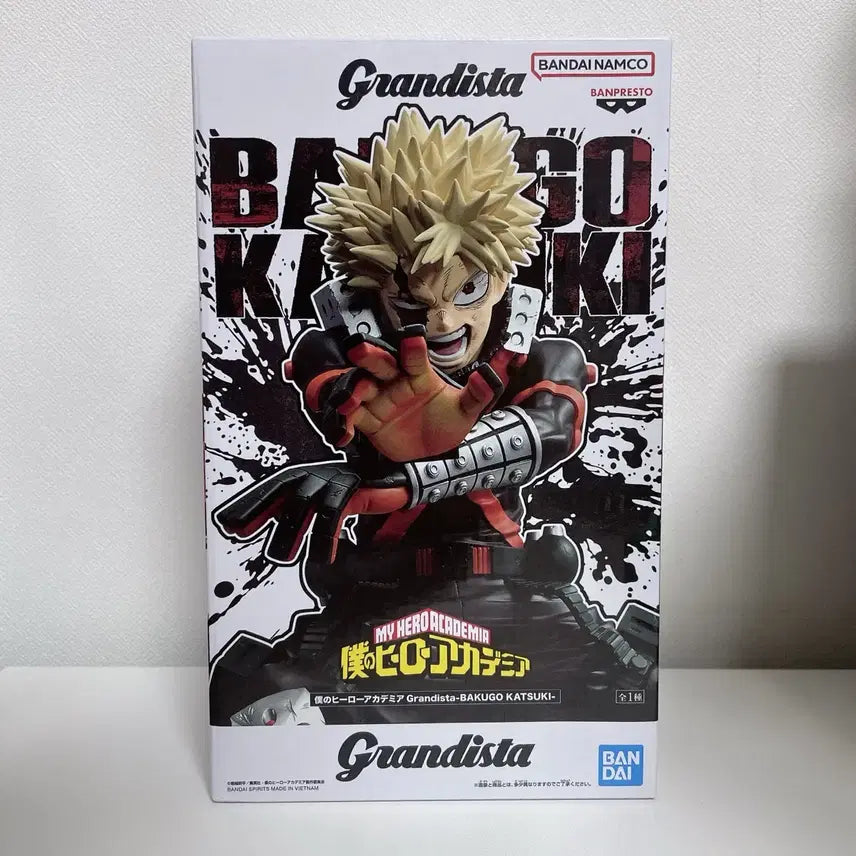 [BUNJANG] My Hero Academia Katsuki Bakugo Grandista Figure (Sealed) / 히로아카 나히아 바쿠고 그란디스타 피규어 미개봉